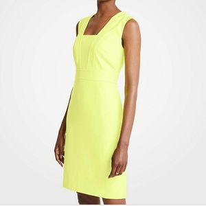 Ann Taylor Citron V-Neck Sheath Dress (NWT)
